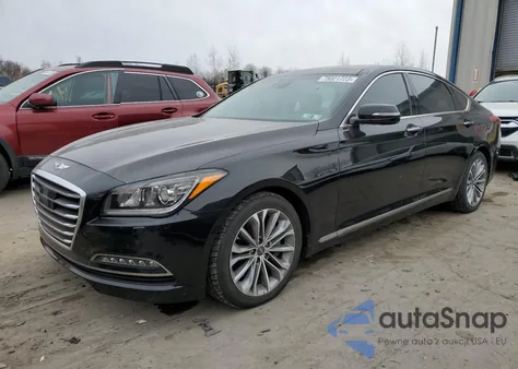 2017 Genesis G80 Base from USA, damaged, VIN KMHGN4JE1HU200726